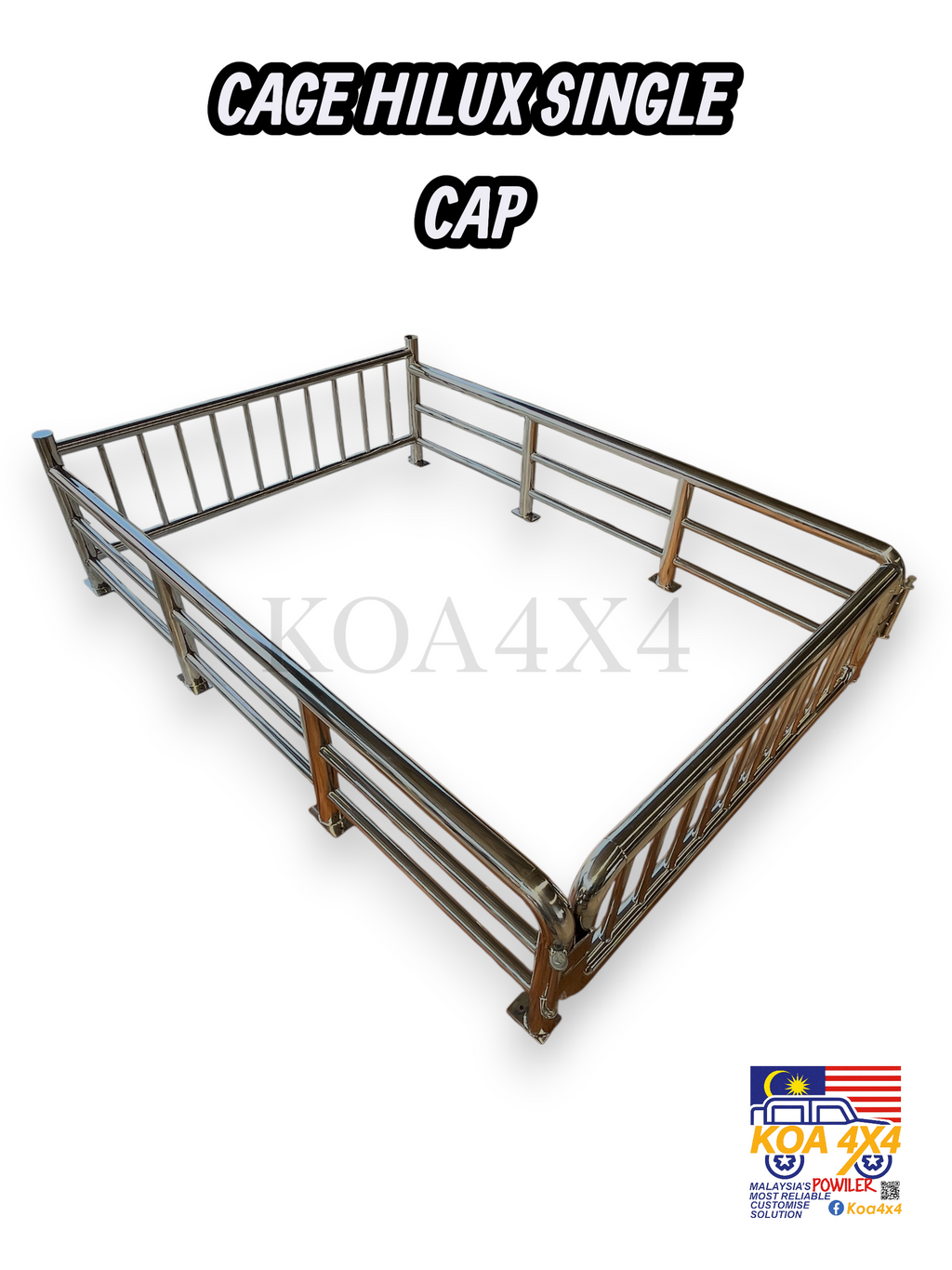 CAGE HILUX SINGLE CAP