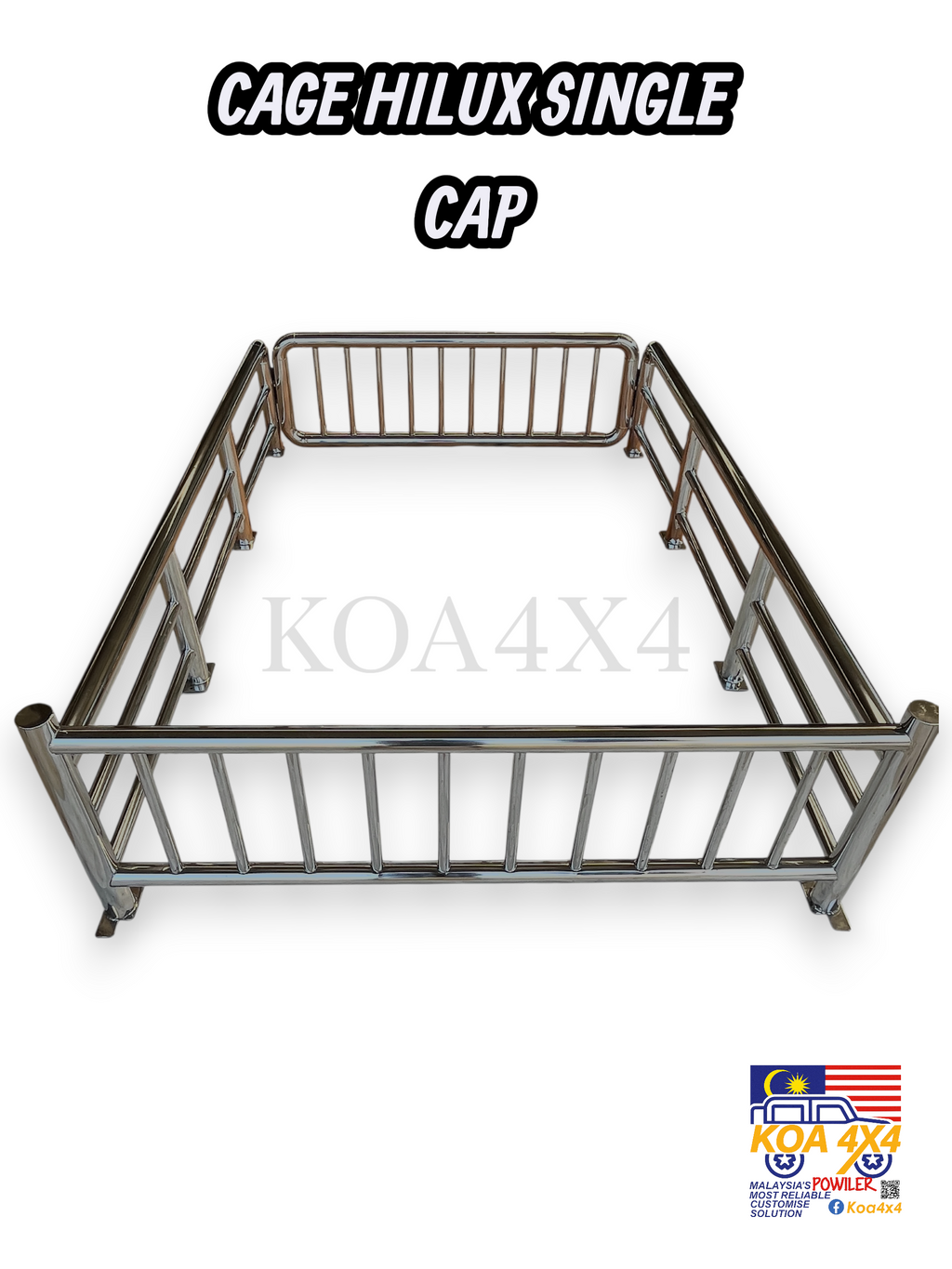 CAGE HILUX SINGLE CAP