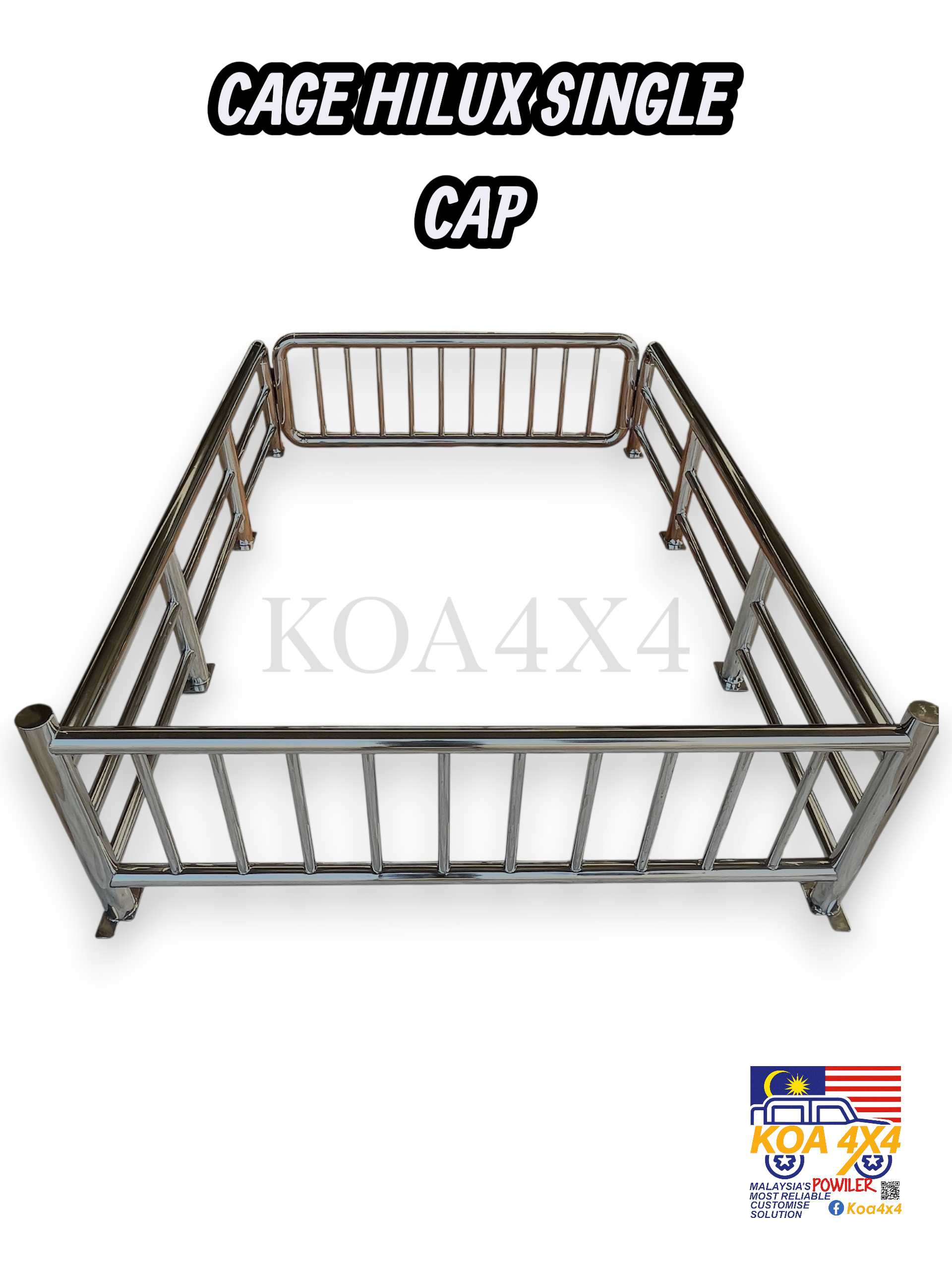 CAGE HILUX SINGLE CAP