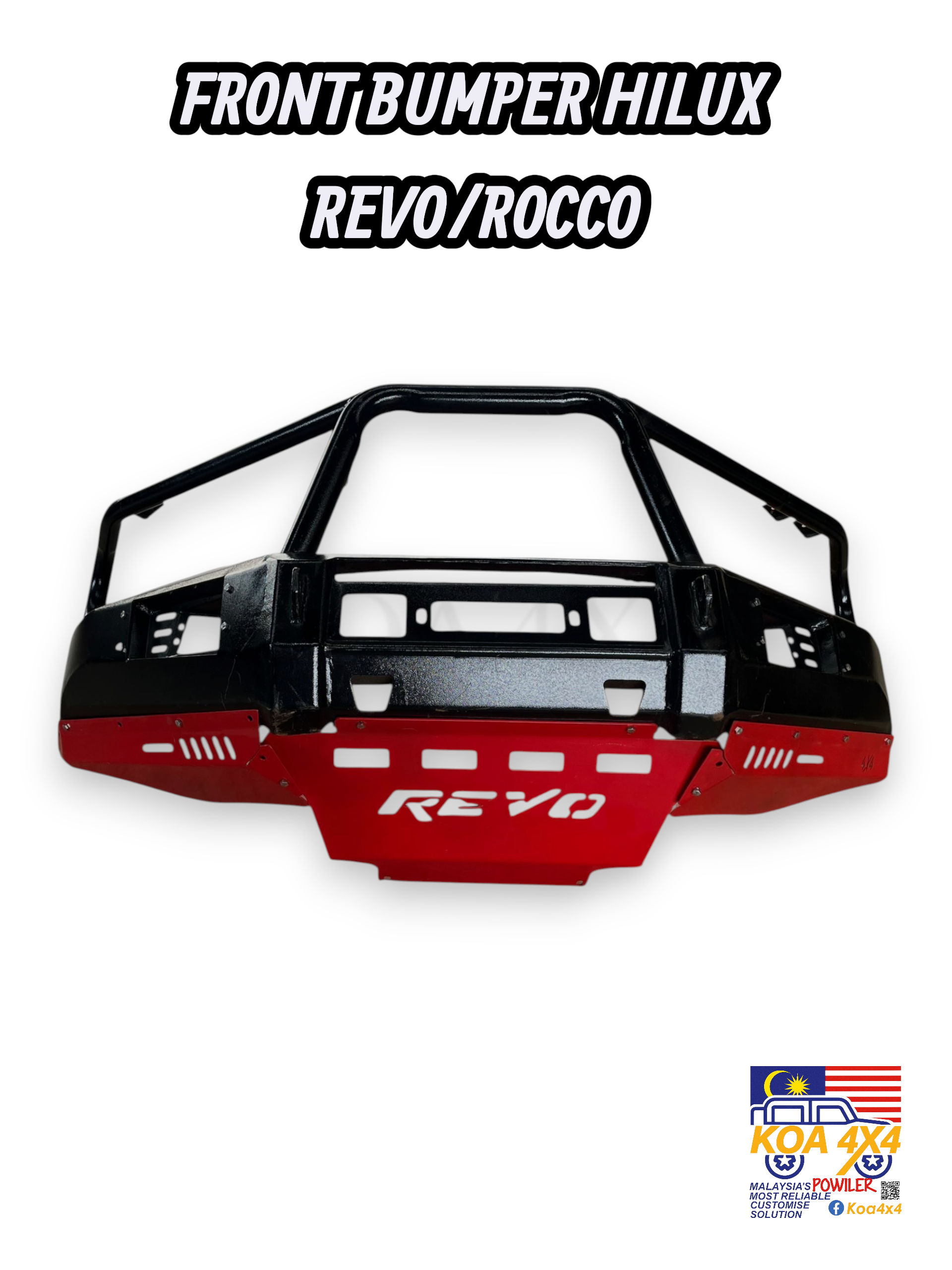 FRONT BUMPER HILUX REVO/ROCCO