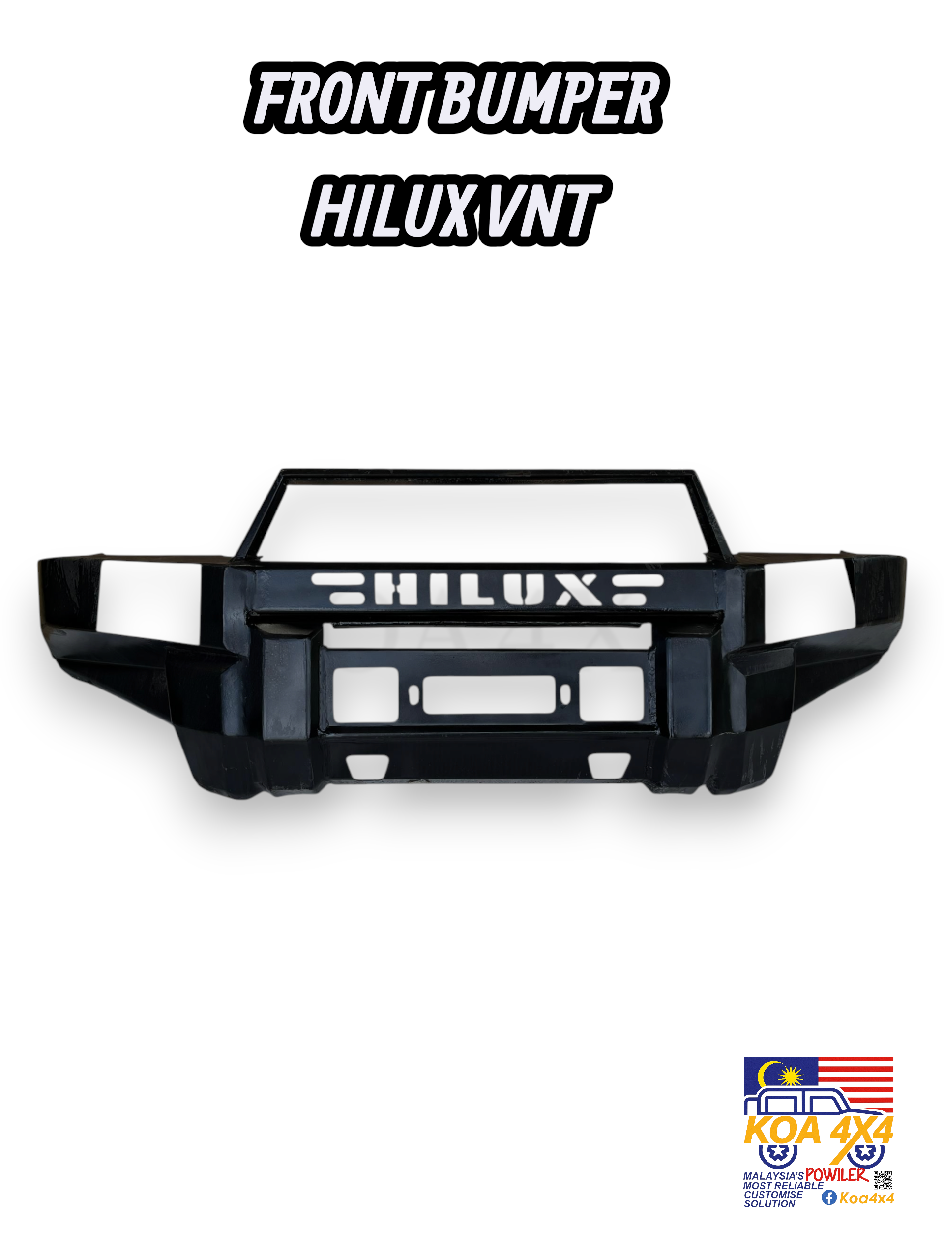 FRONT BUMPER HILUX VNT