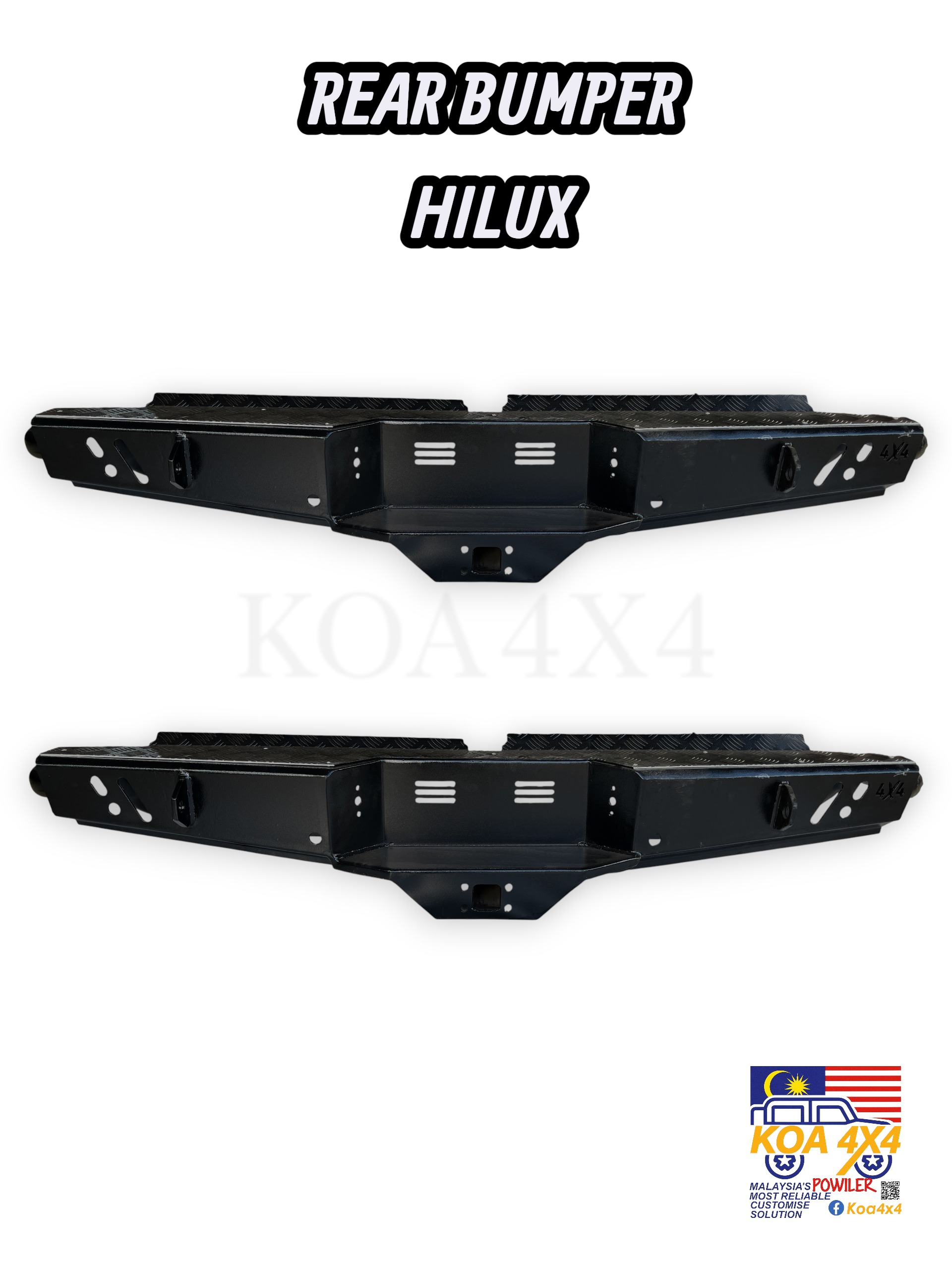 REAR BUMPER HILUX