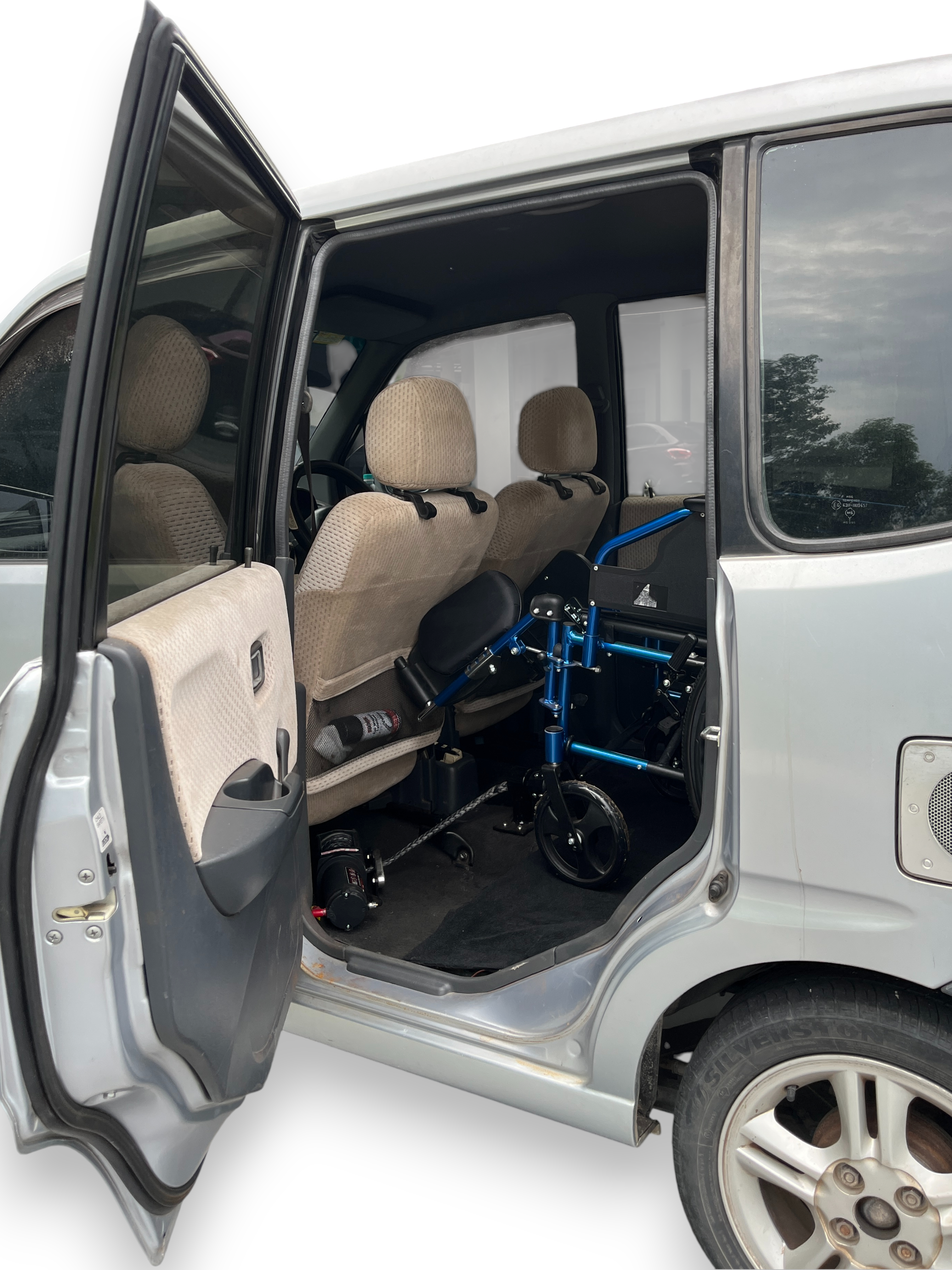 WHEELCHAIR RAMP DRIVE IN FOR KENARI (FREE WHEELCHAIR)