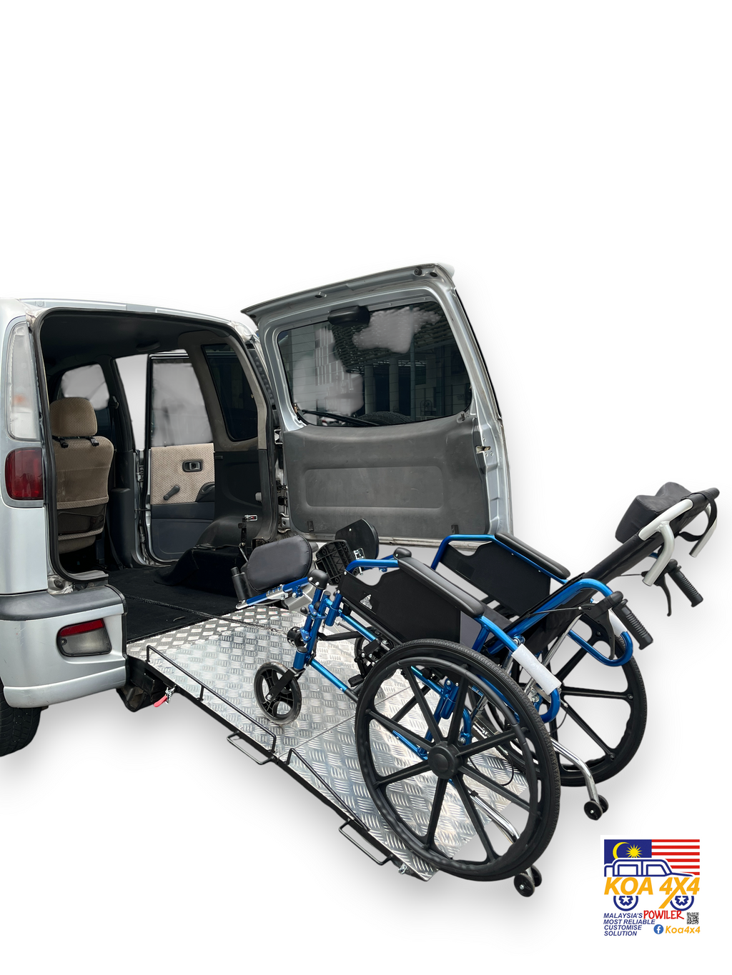 WHEELCHAIR RAMP DRIVE IN FOR KENARI (FREE WHEELCHAIR)