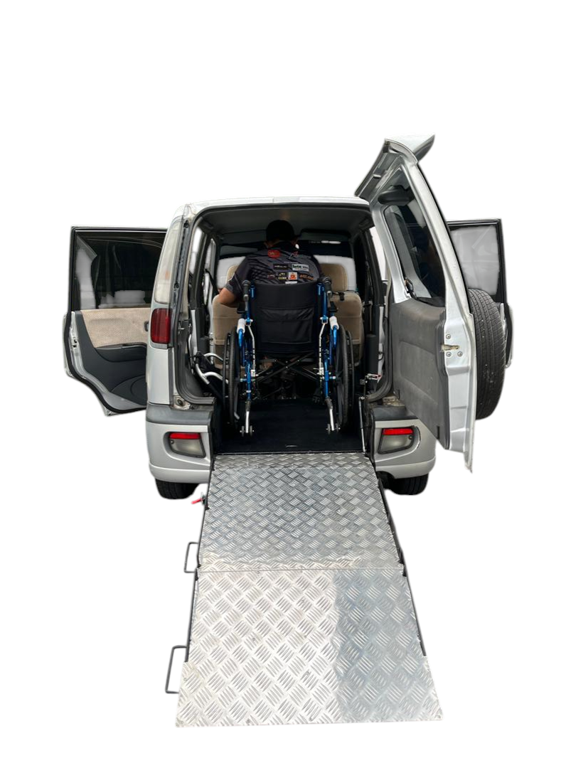 WHEELCHAIR RAMP DRIVE IN FOR KENARI (FREE WHEELCHAIR)