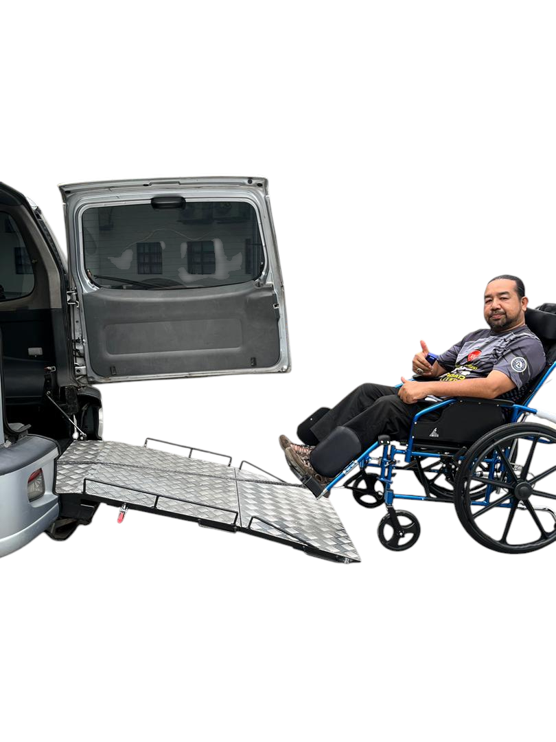WHEELCHAIR RAMP DRIVE IN FOR KENARI (FREE WHEELCHAIR)